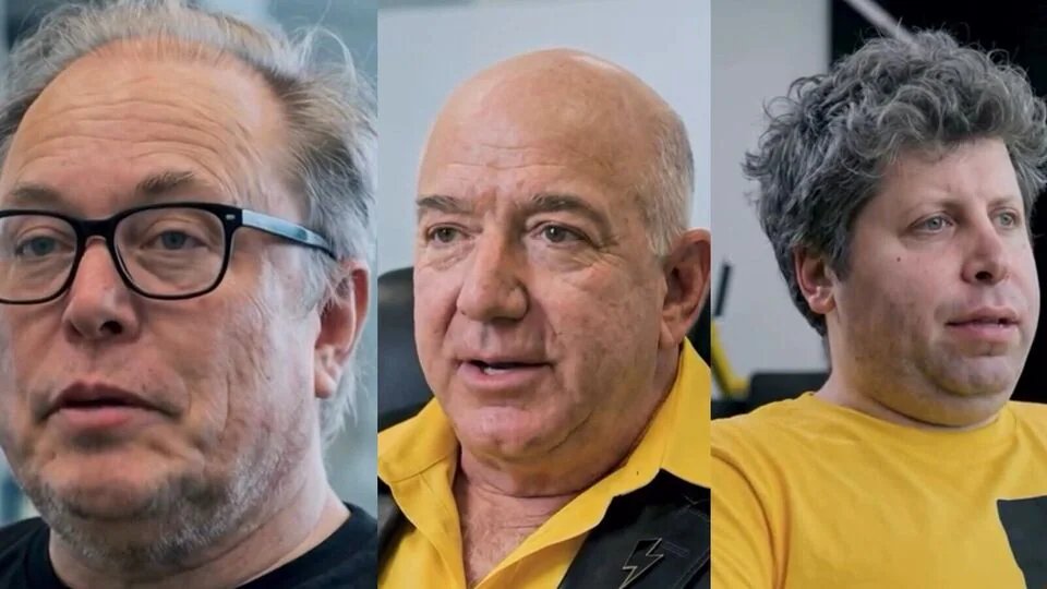 искусственныйинтеллект, Маск, Альтман, Безос, ролик