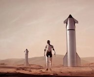 роботы, Tesla, Луна, Марс, колонизация