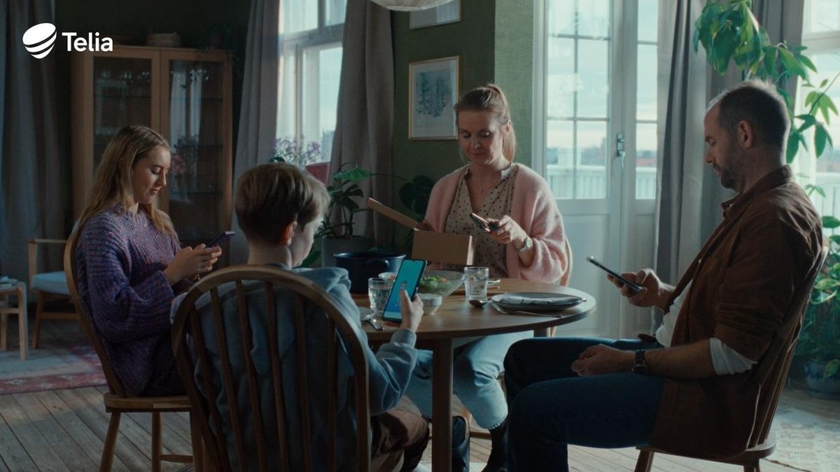 реклама, Telia, семья, Рождество, детокс