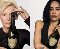 Тильда Суинтон Dom Pérignon, Игги Поп реклама шампанского, рекламная кампания Dom Pérignon, винтажное шампанское 2015, искусство и бренды