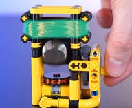 LEGO, электродвигатель, электромагнетизм, неодимовыемагниты, транзистор