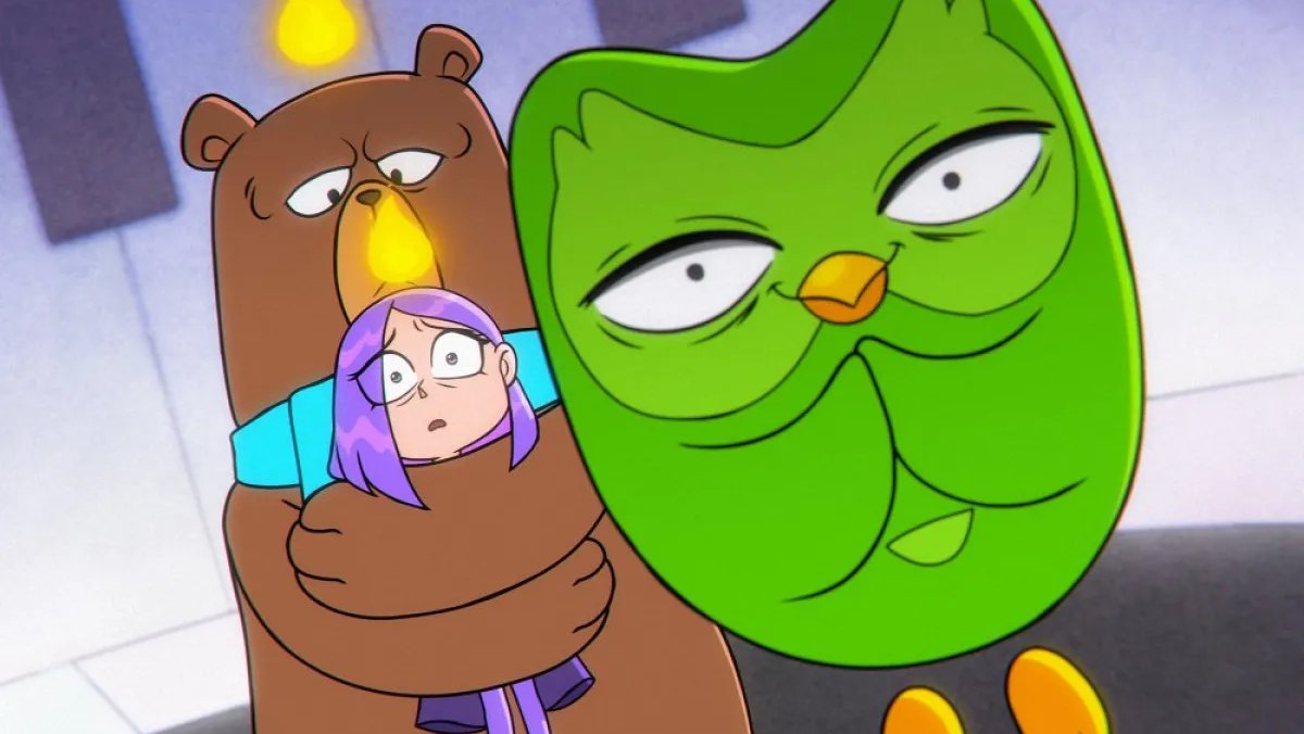 Duolingo, аниме, маскот, сериал, японский