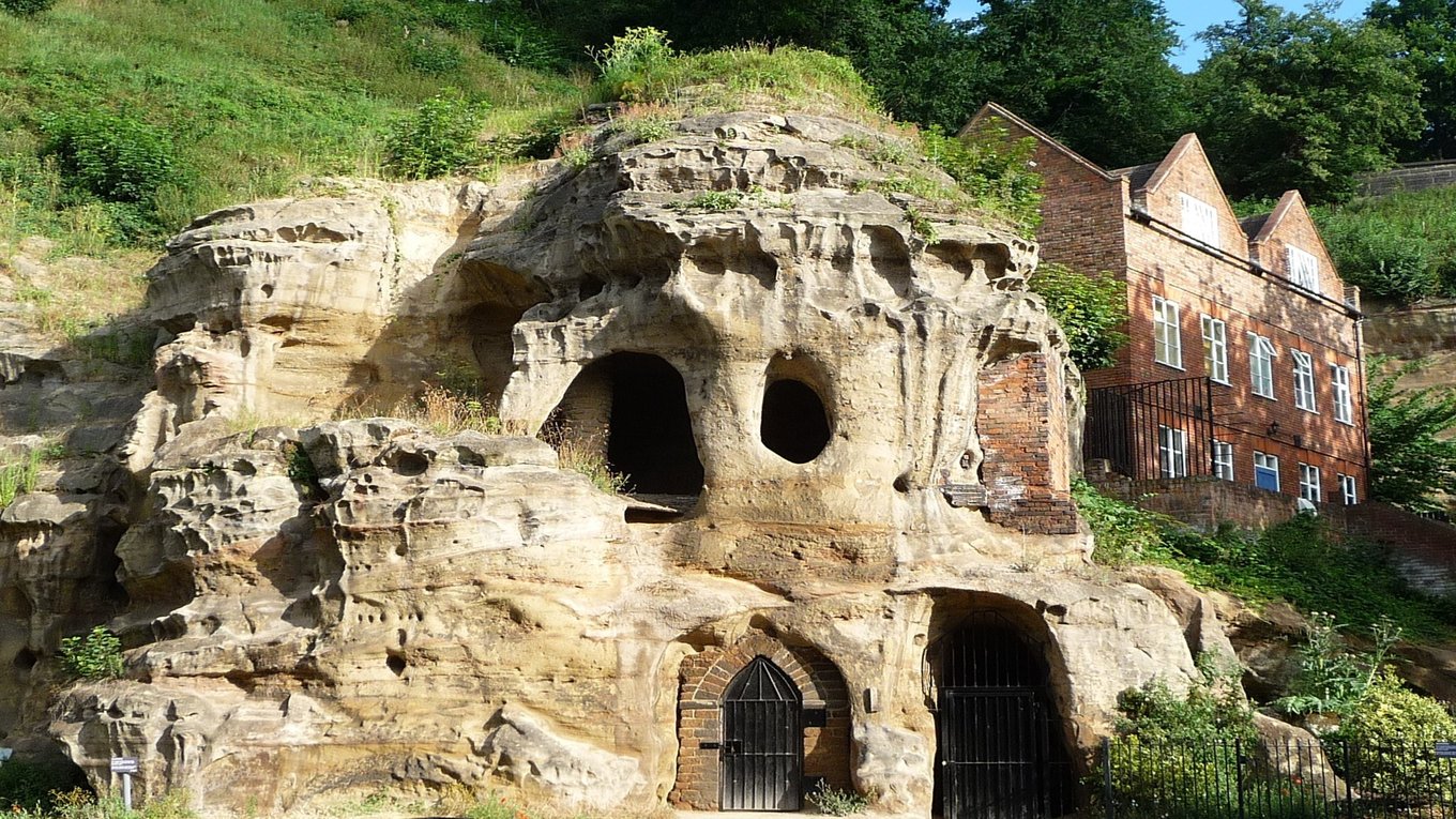 пещеры, археология, Ноттингем, история, открытия