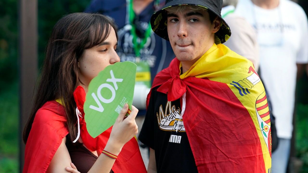 Испания, молодежь, Vox, ультраправые, голосование.