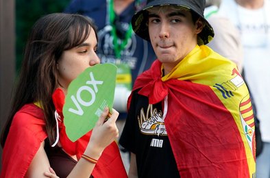 Испания, молодежь, Vox, ультраправые, голосование.