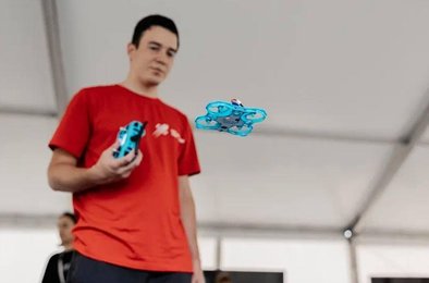 микродрон, распознавание, лица, нейросеть, логистика