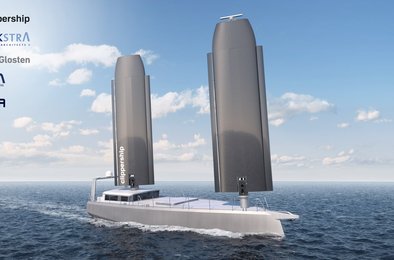 судно, парус, океан, беспилотник, транспорт