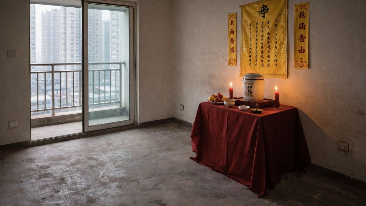 Китай, закон, прах, жильё, кладбище