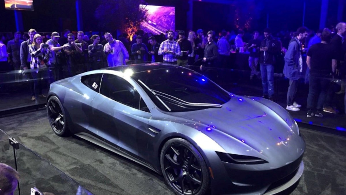 Tesla, электромобиль, Маск, Roadster, автомобиль