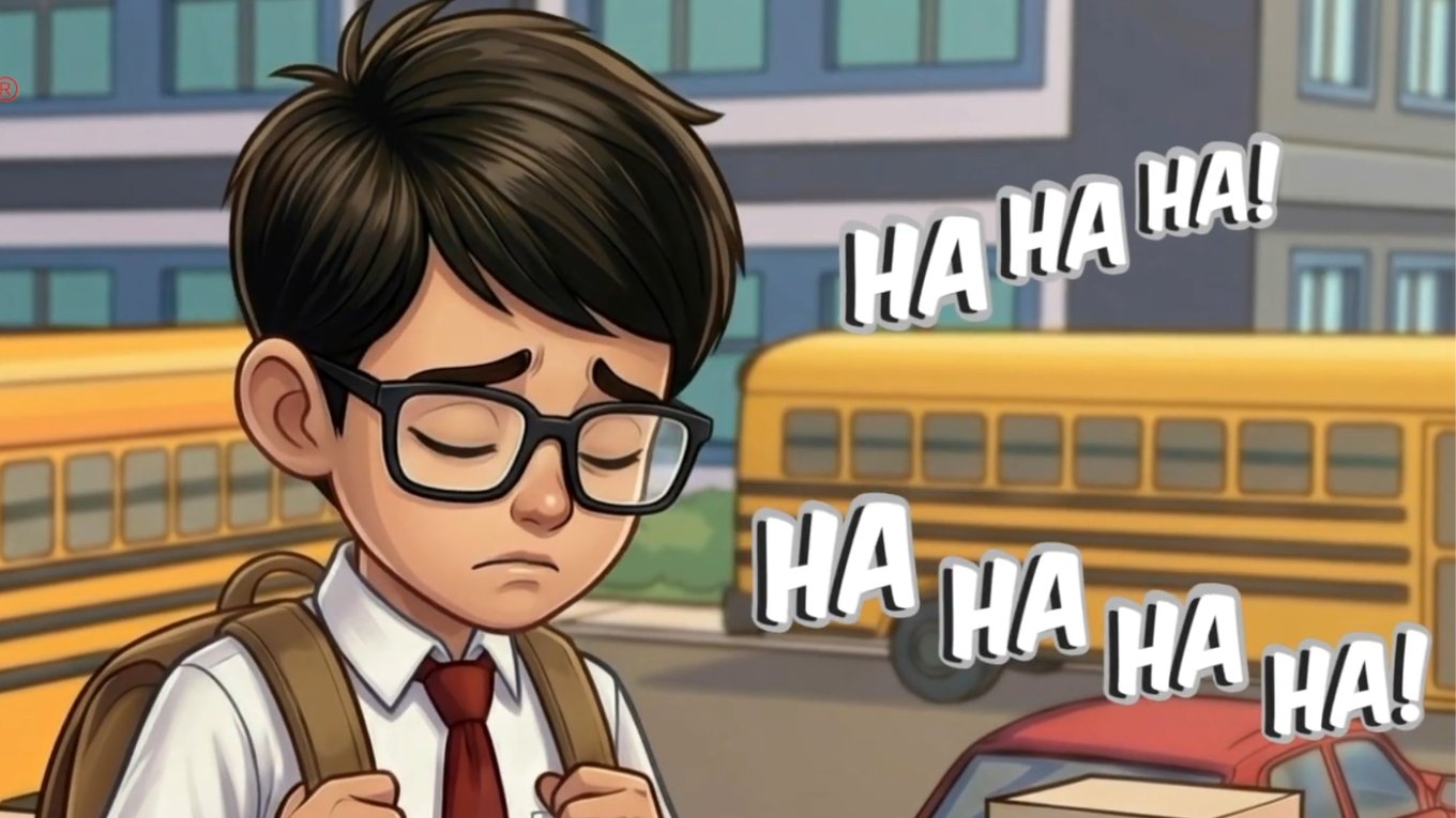 буллинг, дети, комиксы, кампания, печенье