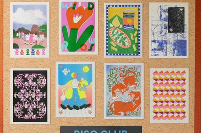 ризограф, печать, художники, дизайн, искусство