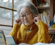 Япония, радио, память, пожилые, ИИ