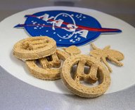 астронавты, пластик, печенье, NASA, космос