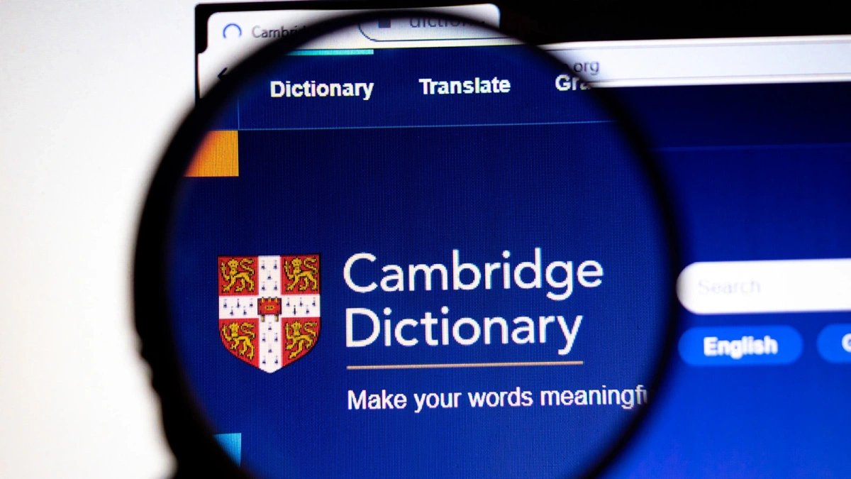 Парасоциальный, слово года, Кембриджский словарь