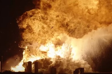 SpaceX Starship взрыв, испытания ракеты, неисправность баллона высокого давления, запуск Starship Техас, Илон Маск ракета
