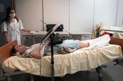 Франция, невесомость, эксперимент, добровольцы, космос