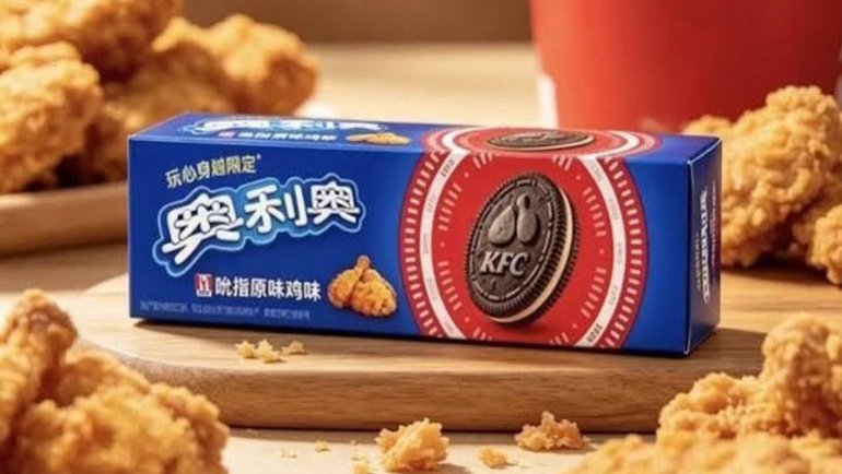 Oreo, KFC, печенье, Китай, коллаборация