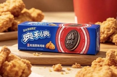 Oreo, KFC, печенье, Китай, коллаборация