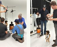 Майкл Джордан кукольное шоу, реклама Nike с марионетками, разбитый щит баскетбол, бренд Jordan рекламная кампания, кукольный баскетбол Триест