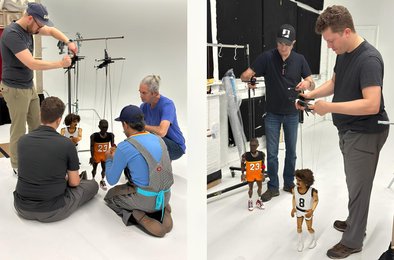 Майкл Джордан кукольное шоу, реклама Nike с марионетками, разбитый щит баскетбол, бренд Jordan рекламная кампания, кукольный баскетбол Триест