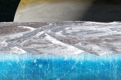 NASA, Европа, Юпитер, лед, спутник