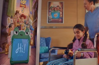 Disney, реклама, больница, дети, мультфильм