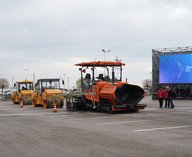 Беспилотная, техника, асфальт, Россия, дорожное