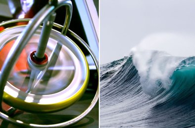 гироскоп, волны, энергетика, генератор, маховик