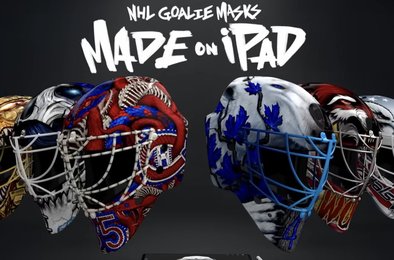 Apple, НХЛ, маски, вратарь, хоккей