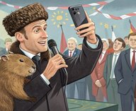 G7 саммит, Макрон ТикТок, трек Капибара, российская музыка, международная политика
