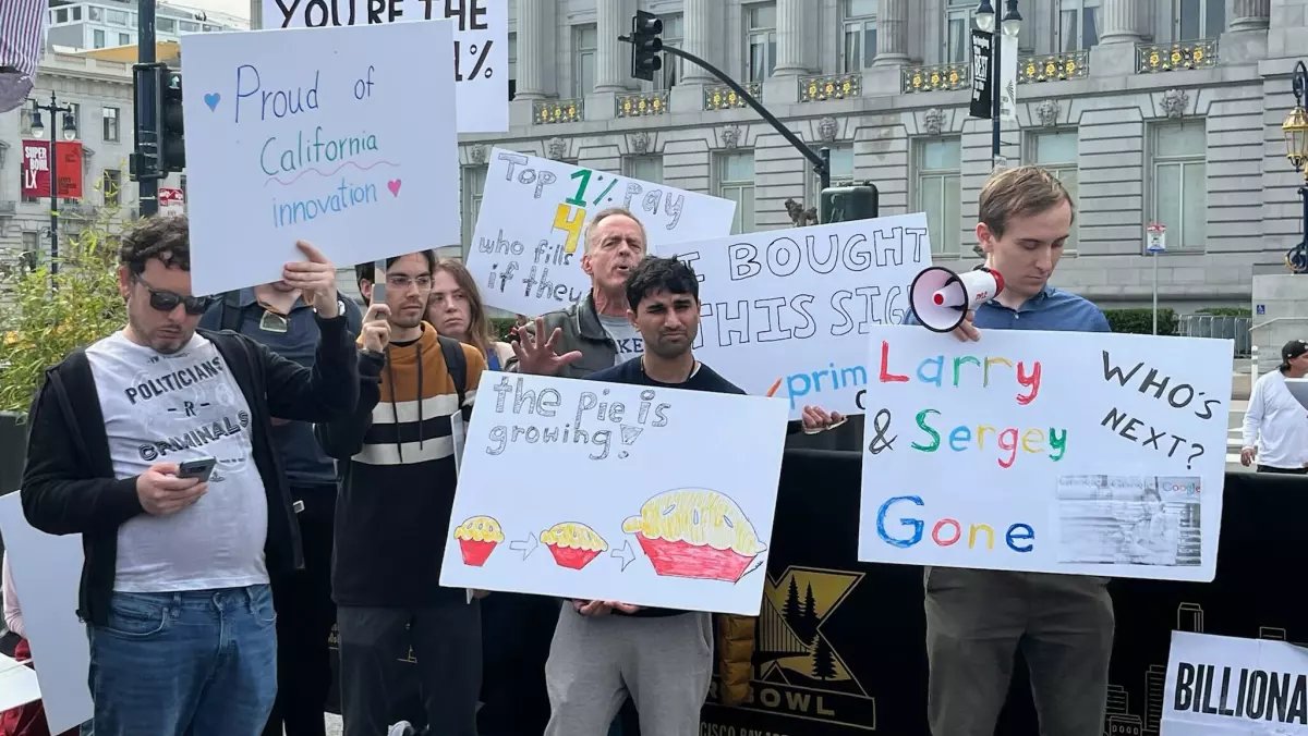 СанФранциско, миллиардеры, налог, протест, Калифорния