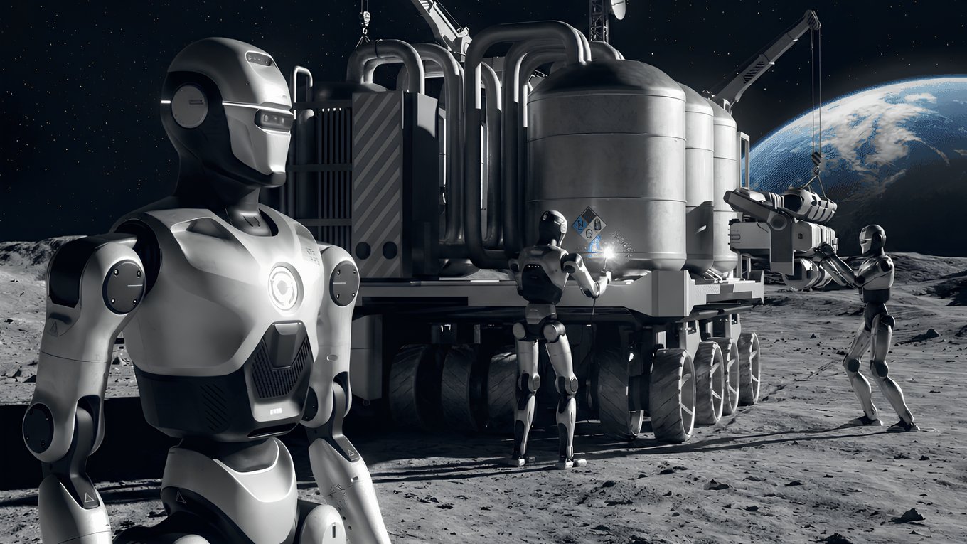 андроид, робот, космос, Китай, астронавт