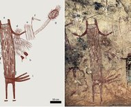 фрески, Техас, пещеры, археология, искусство