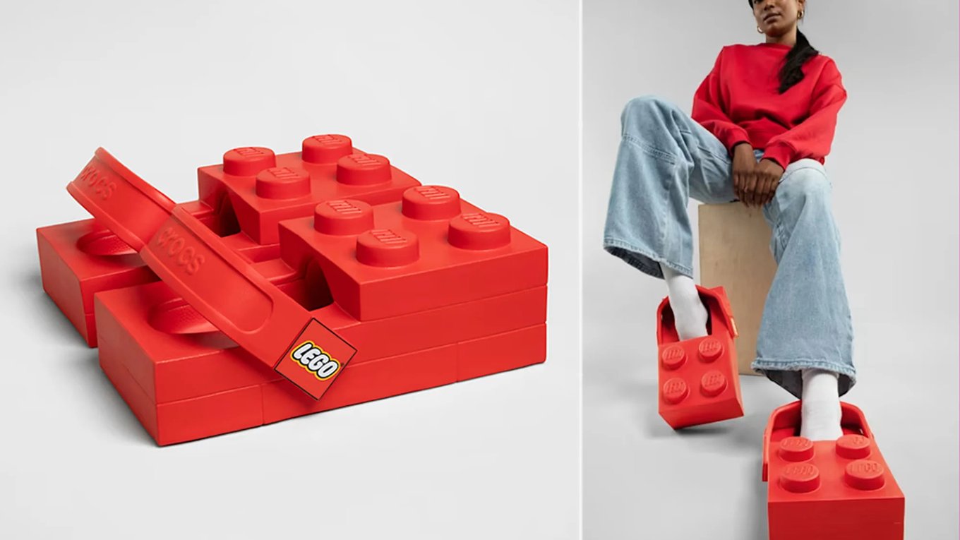 LEGO, Crocs, мода, коллаборация, обувь
