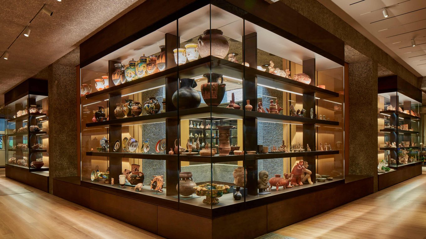 Принстон, музей, лабиринт, экспонаты, искусство