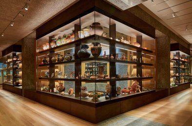 Принстон, музей, лабиринт, экспонаты, искусство