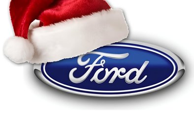 Ford, реклама, Санта, праздники, отдых