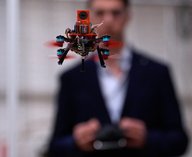 дрон, эхолокация, спасение, робототехника, ультразвук