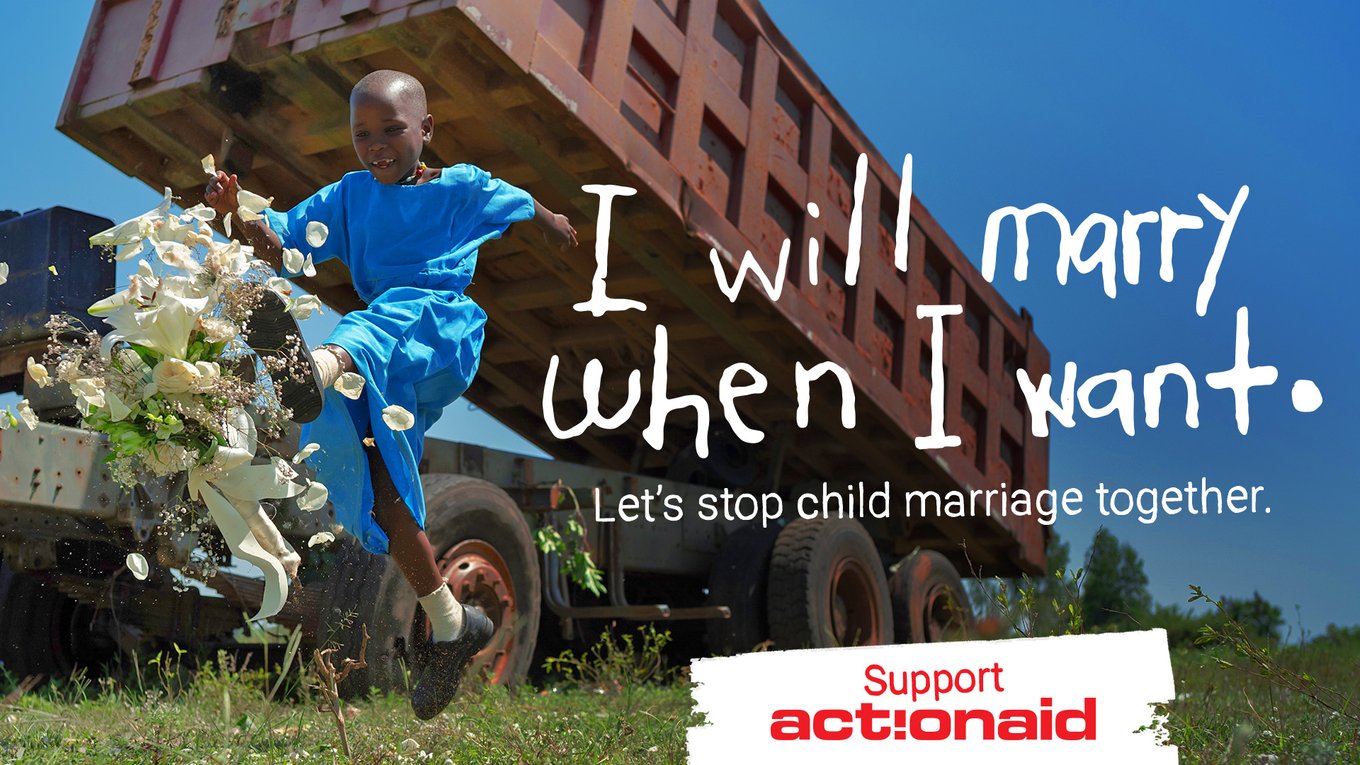 ActionAid, детскийбрак, кампания, правозащита, девочки