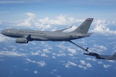 Сингапур, авиация, дозаправка, автоматизация, Airbus