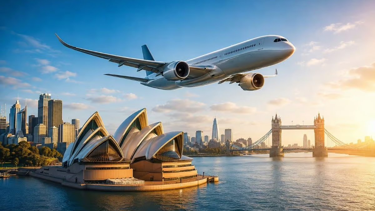 авиаперевозки, Qantas, беспосадочный рейс, Сидней–Лондон, Project Sunrise