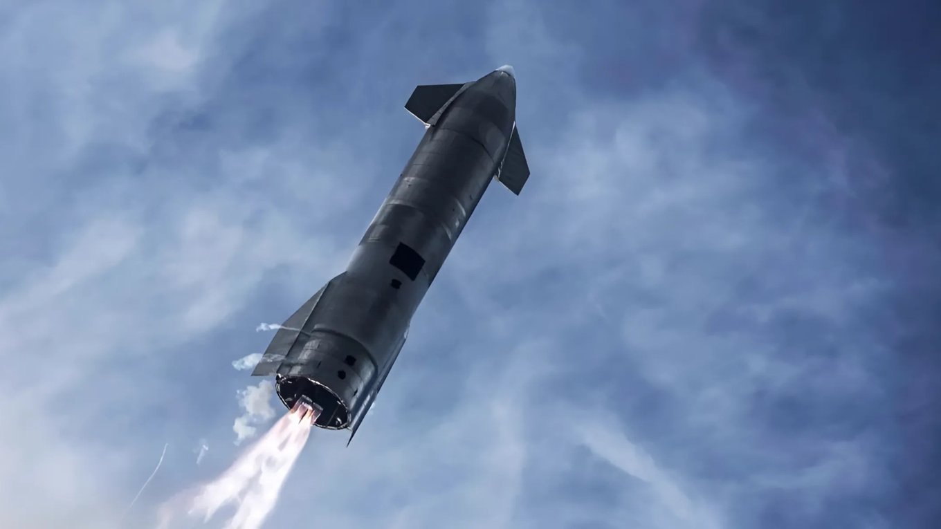 SpaceX испытания Starship, потеря управления кораблём, суборбитальный полёт, утечка топлива Starship, неудачный запуск Starlink