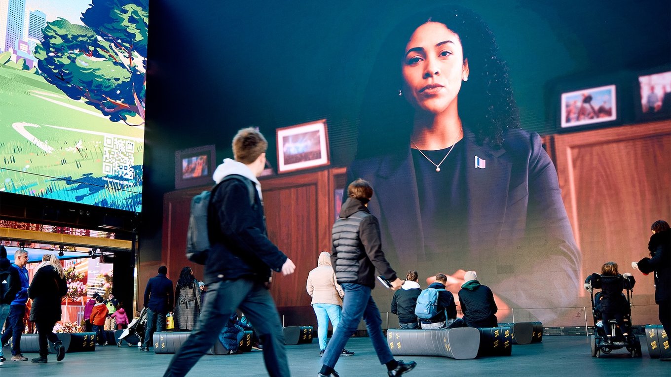 Лондон, дети, насилие, права, инсталляция