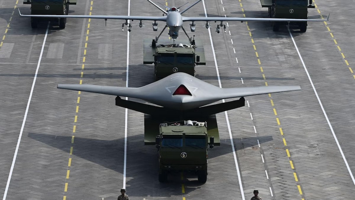 китай, истребитель, беспилотник, авиация, испытание