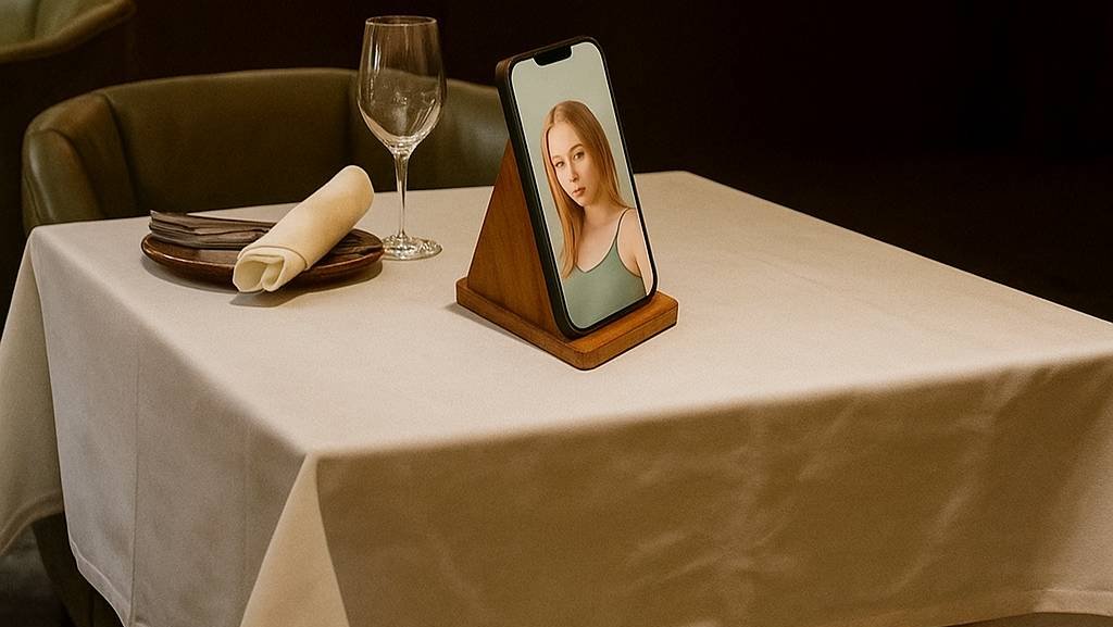 Нью-Йорк, кафе, свидания, ИИ, EvaAI