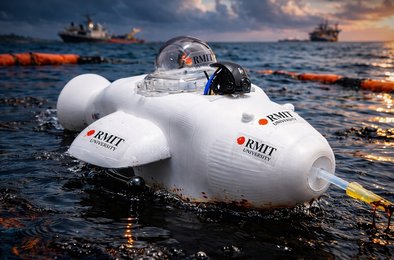 робот, нефть, очистка, технология, Австралия