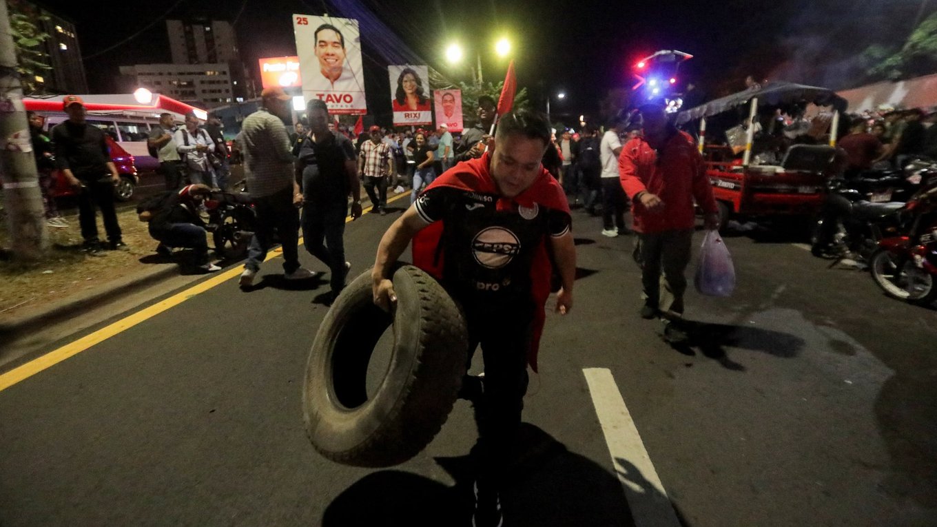 Гондурас, протесты, выборы, президент, политика