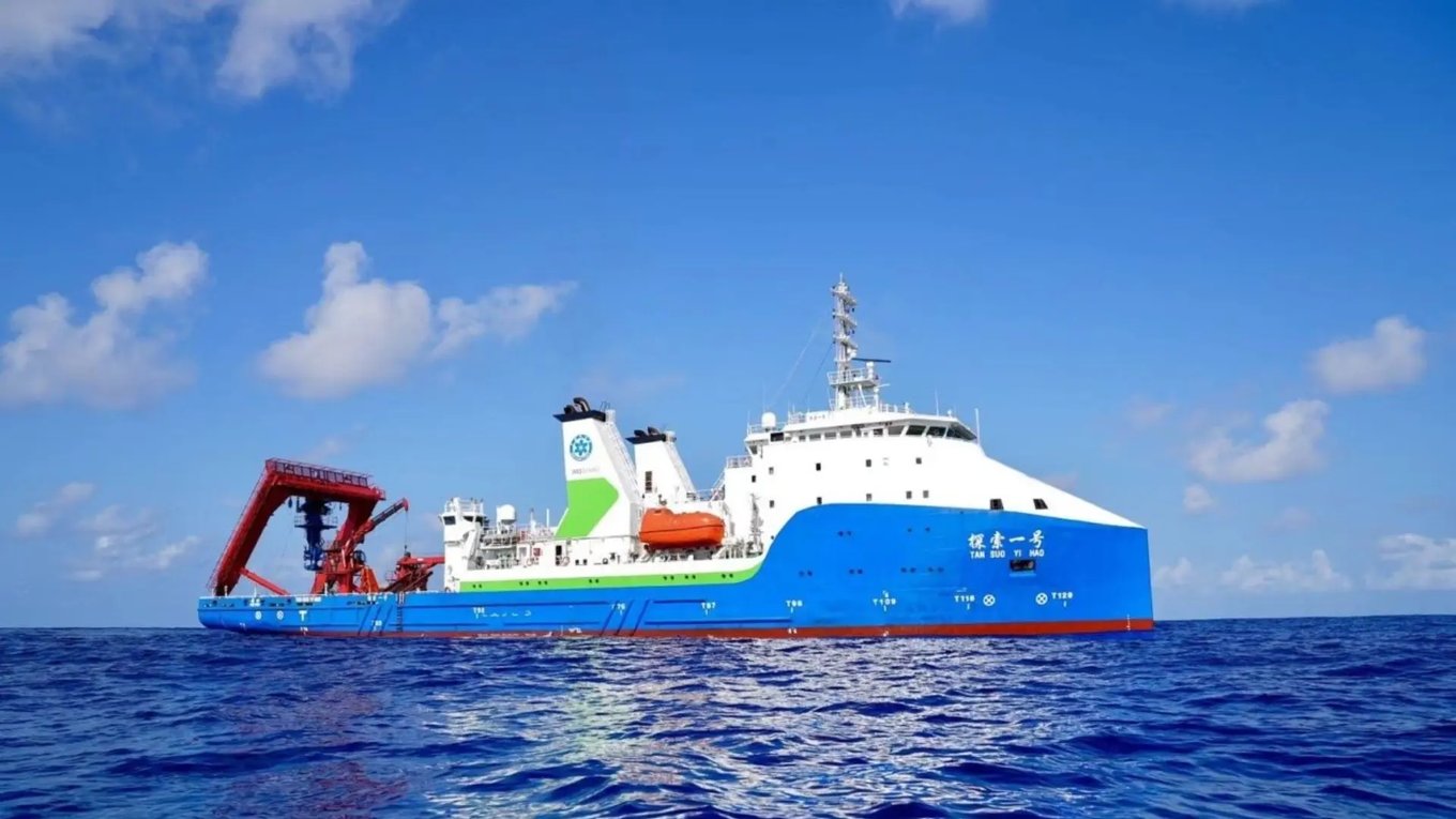 Китай, Чили, экспедиция, океан, наука