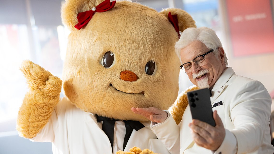 KFC, Таиланд, медведица, продажи, маркетинг