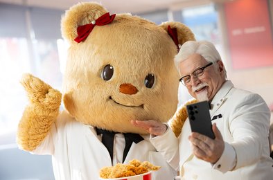 KFC, Таиланд, медведица, продажи, маркетинг
